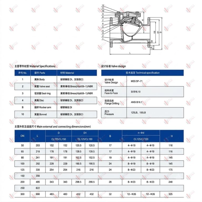 Ảnh 4: Tổng thể van một chiều